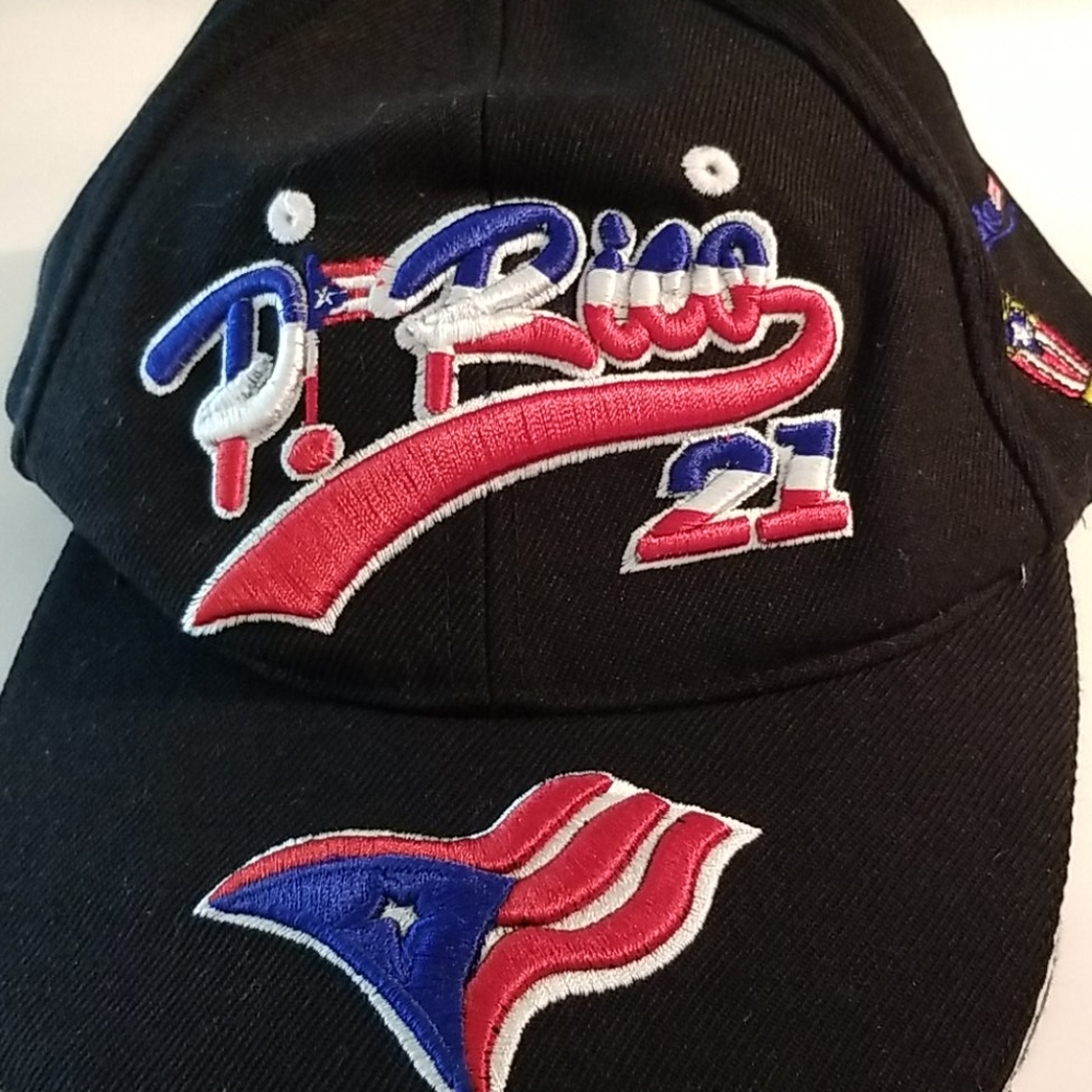 Puerto Rico Baseball Cap + Keychain New - Picture 2 of 5
